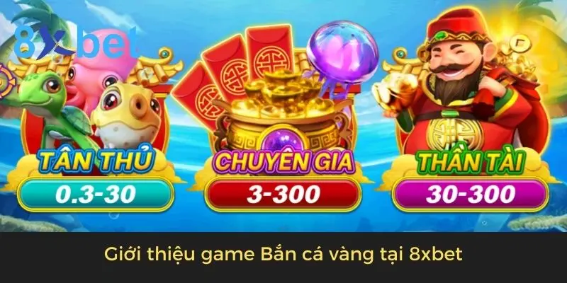 Bắn Cá Vàng - Tựa Game Đổi Thưởng Online Hot Nhất 2024 2 Giới thiệu game Bắn cá vàng tại 8xbet