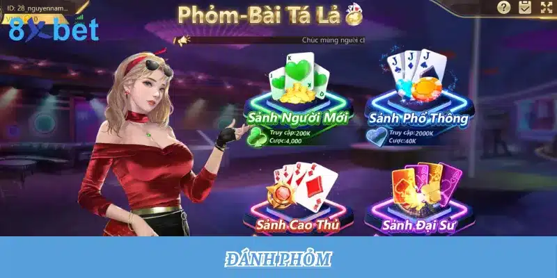 Kinh nghiệm đánh Phỏm dễ thắng đang được săn đón tại 8xbet 1 đánh Phỏm