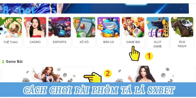 Cách Chơi Phỏm Tá Lả 8xbet Dễ Thắng Nhất Cho Tân Binh 4 Hướng dẫn cách chơi bài phỏm tá lả 8Xbet