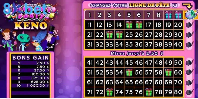 Kết quả Keno – Mở thưởng nhanh chóng, tỷ lệ thắng cao 5 Keno có tỷ lệ thắng cao hơn so với nhiều thể loại xổ số khác